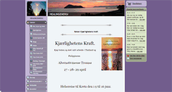 Desktop Screenshot of healingenergi.net